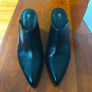 COPY - FRYE black mules
